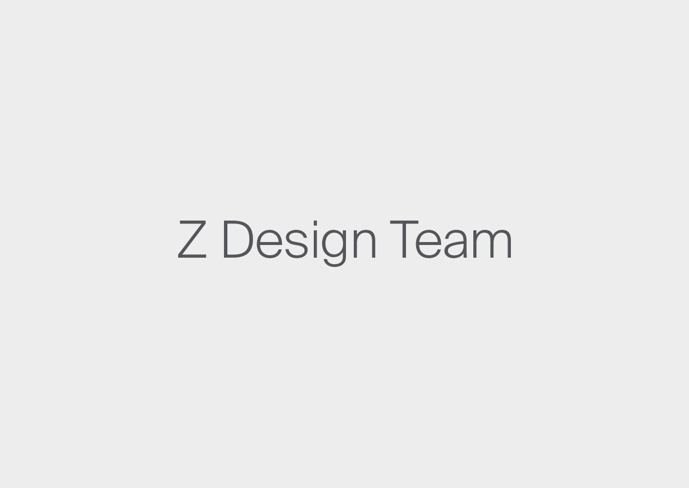 Z Design Team