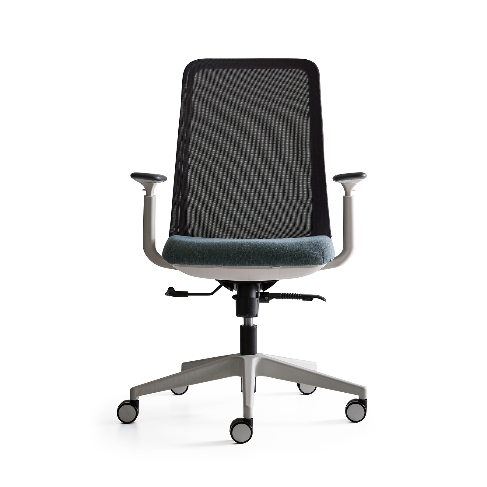 Eva-S White Office Chair 1