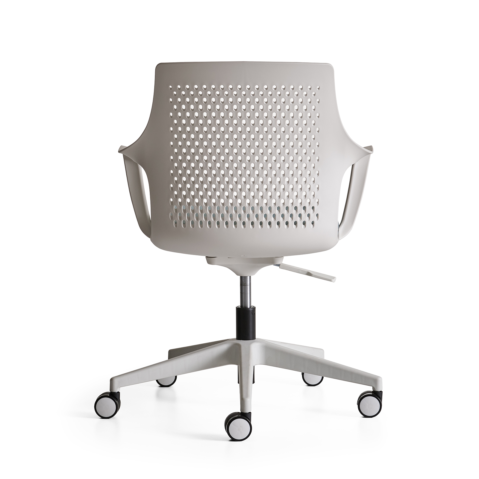 Flat White Office Chair 3