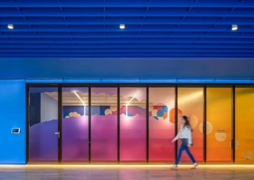 Adobe's color-coded new office*