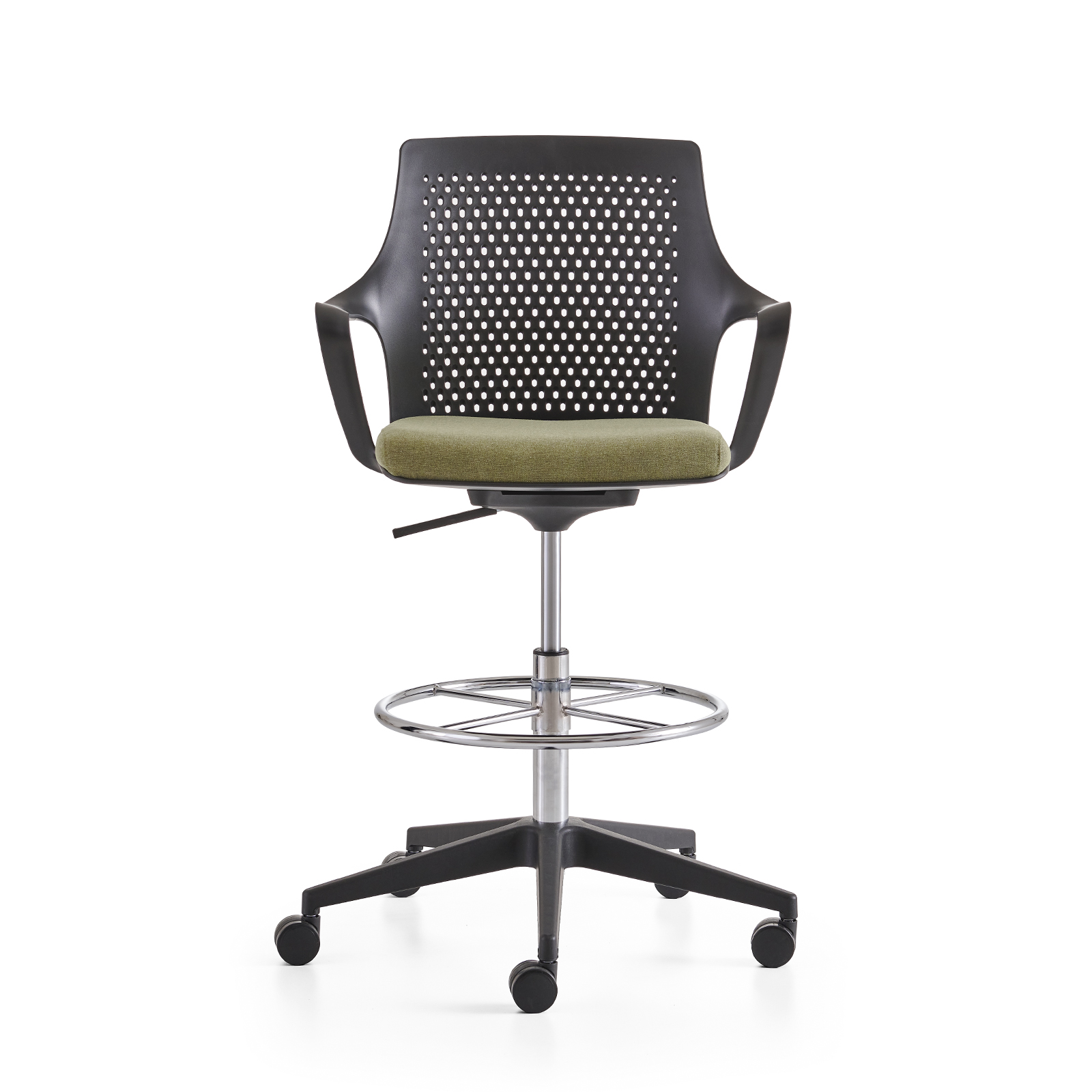 Flat High Office Chair 1