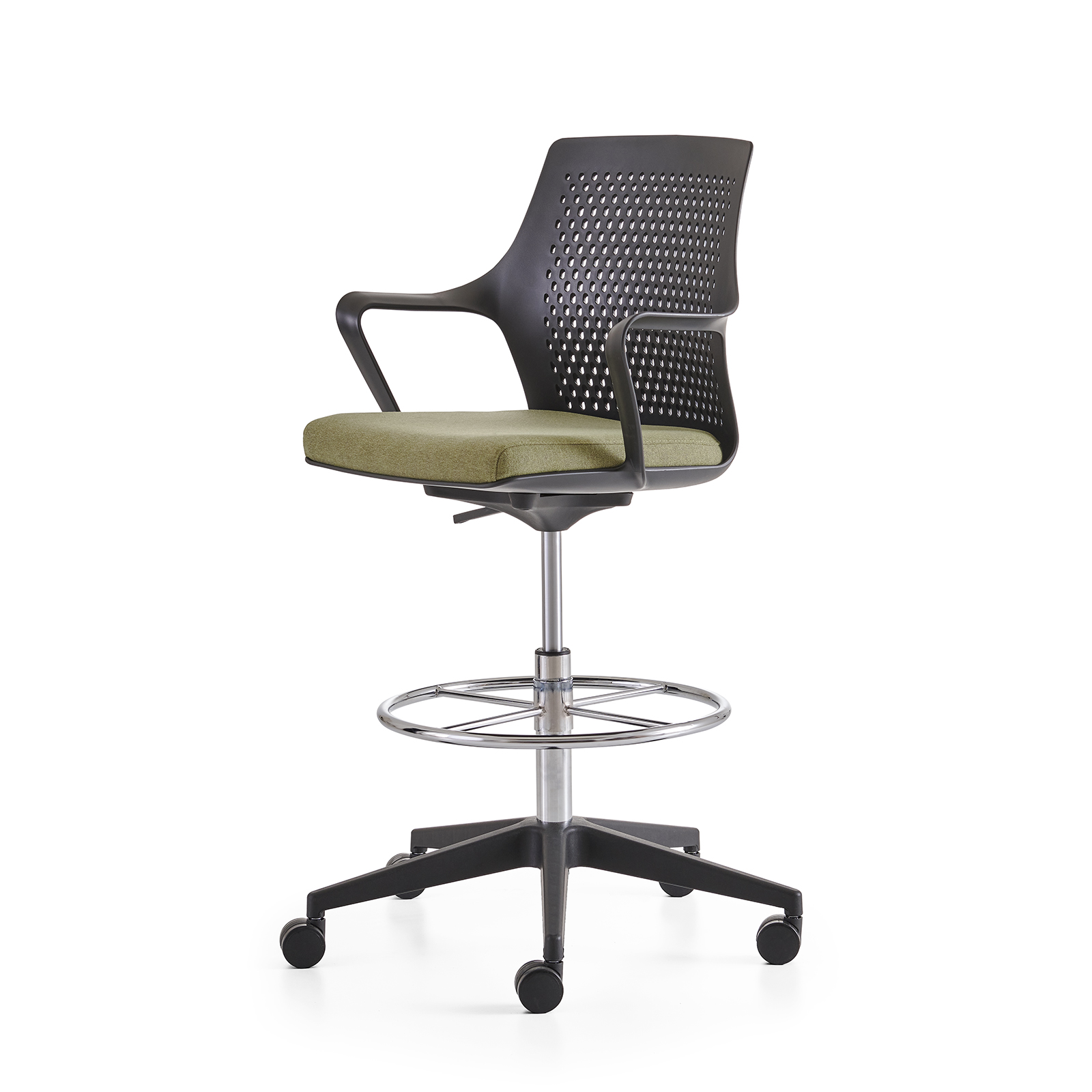 Flat High Office Chair 2