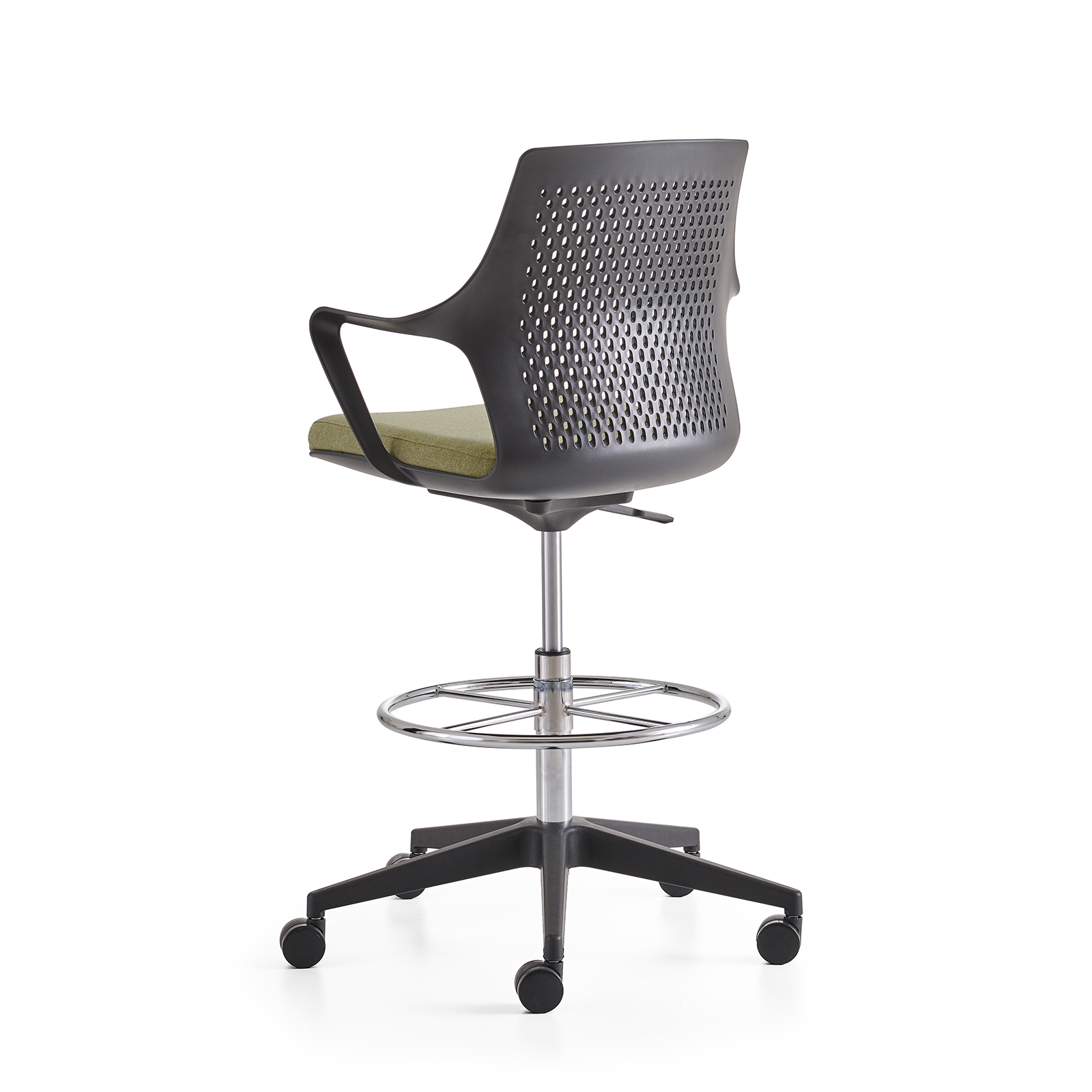 Flat High Office Chair 4